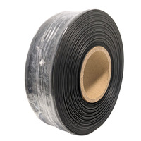 Rollo de tubo termorretráctil 2:1 Ø101.0mm negro – Poliolefina libre de halógeno e ignífugo [25m]