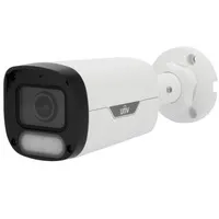 Ver informacion sobre Cámara Bullet IP Uniview - Gama Easy - 4 MP | Lente 2.8 mm | microSD 512 GB - Luz blanca 30 m | WDR 120 dB  - Color Hunter con tecnología WISE-ISP - PoE | UMD | SIP Lite | IP67 - Botón de reset | Micrófono incorporado