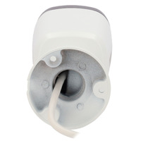 Cámara Bullet IP Uniview - Gama Easy - 4 MP | Lente 2.8 mm | microSD 512 GB - Luz blanca 30 m | WDR 120 dB  - Color Hunter con tecnología WISE-ISP - PoE | UMD | SIP Lite | IP67 - Botón de reset | Micrófono incorporado