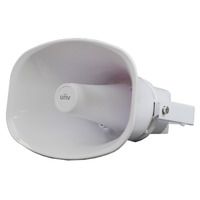 Ver informacion sobre Bocina a compresión Uniview 30 W - Soporta transmisión con NVR Uniview - Almacenamiento integrado - Soporta audio en doble vía - PoE | 130 dBSPL | -37 dBV/Pa | Alarma - IP66 | Interfaz web