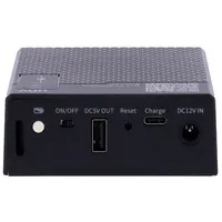 Uniview - Ideal para configurar cámaras IP - 4 entradas RJ45 10M/100M Base-TX Ethernet  -  WiFi 2.4G (IEEE802.11b/g/n). - 1x Puerto PoE y 12V DC de salida - Batería de litio 7500mAh