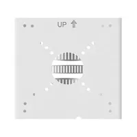 Soporte para mástiles - Para cámaras bullet - Apto para uso exterior - Rango diámetro 67~127 mm - Color blanco - Pasador de cables