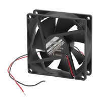 Ventilateur en plastique 80X80X25mm [12V/0.15A], roulement à manchon