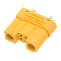 XT120 2+4 pin female connector [60A], extra pins for signal