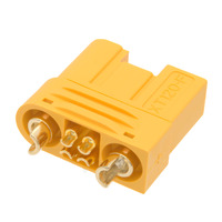 XT120 2+4 pin female connector [60A], extra pins for signal