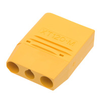 XT120 2+4 pin male connector [60A], extra pins for signal