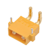 Conector XT30PW macho para PCB, acodado 90 grados con pines de 3.0 mm [15A/30A]