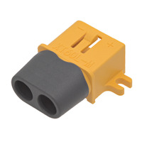 XT60L male connector [40A/60A] with locking mechanism