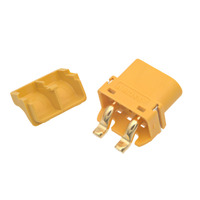 Conector XT60PT hembra para panel [30A/60A]