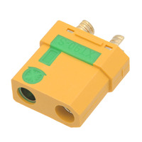 Conector XT90S hembra con protección anti-chispas [40A/90A]