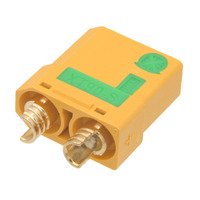 Conector XT90S hembra con protección anti-chispas [40A/90A]
